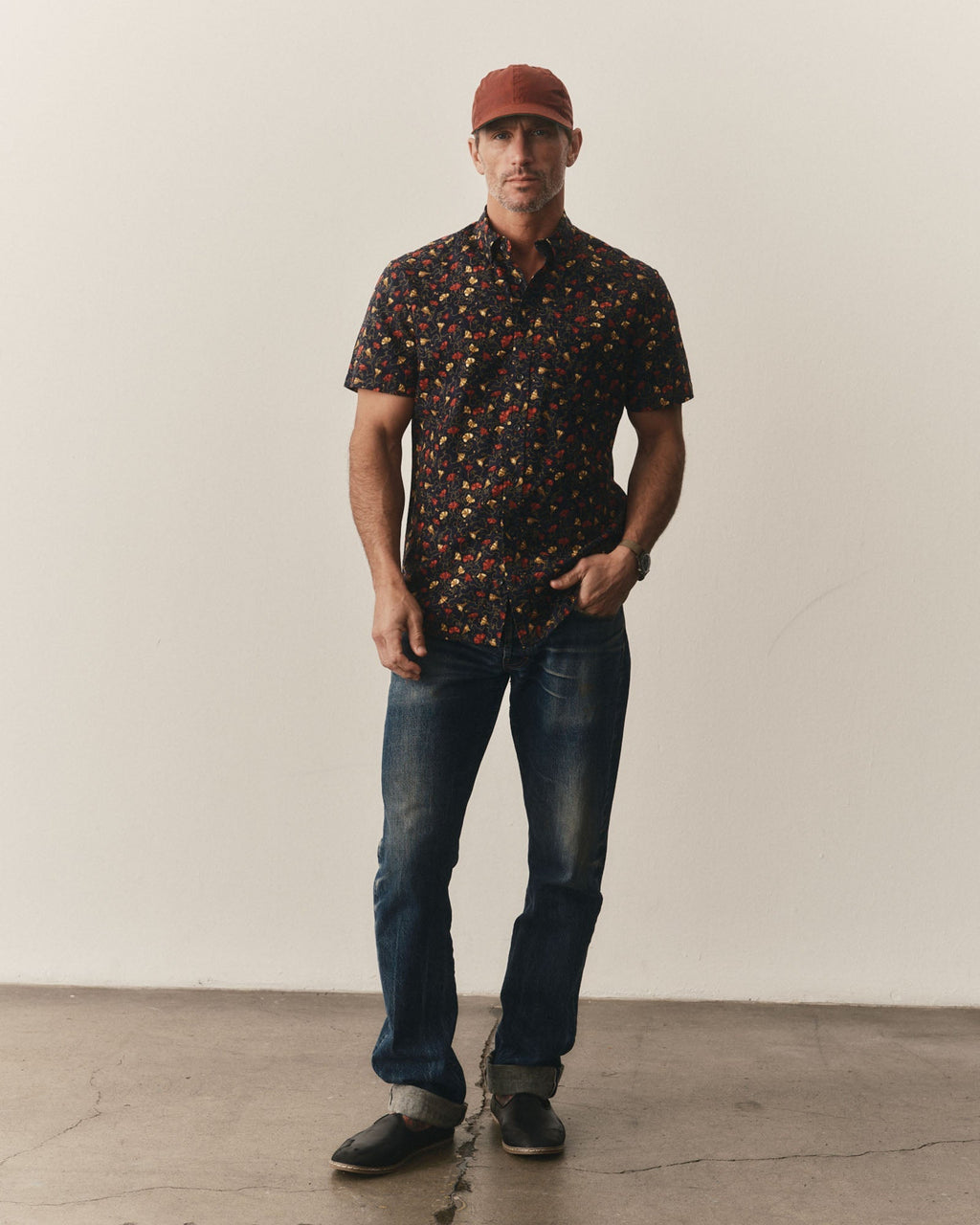 The Short Sleeve Jack in Vintage Bloom